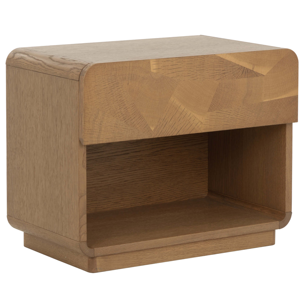 Fauna Nightstand, Medium Brown