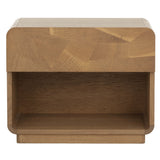 Fauna Nightstand, Medium Brown