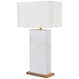 Rovira Table Lamp, Alabaster