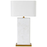 Rovira Table Lamp, Alabaster