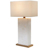 Rovira Table Lamp, Alabaster