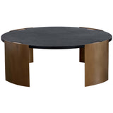 Gallus Coffee Table, Carbon-Furniture - Accent Tables-High Fashion Home