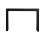 Axle Outdoor Console Table, Black-Furniture - Accent Tables-High Fashion Home
