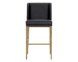 Joplin Barstool, Cantina Black/Vera White Pepper-Furniture - Dining-High Fashion Home