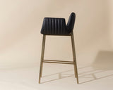 Lucano Bar & Counter Stool, Bravo Black-Furniture - Dining-High Fashion Home