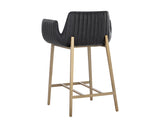 Lucano Bar & Counter Stool, Bravo Black-Furniture - Dining-High Fashion Home