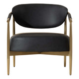 Heloise Chair, Bravo Black-Furniture - Chair-High Fashion Home