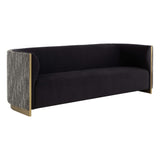 Larron Sofa, Abbington Black/Hobbes Night