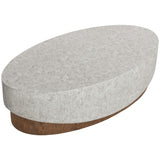 Leda Coffee Table, Grey Marble Look