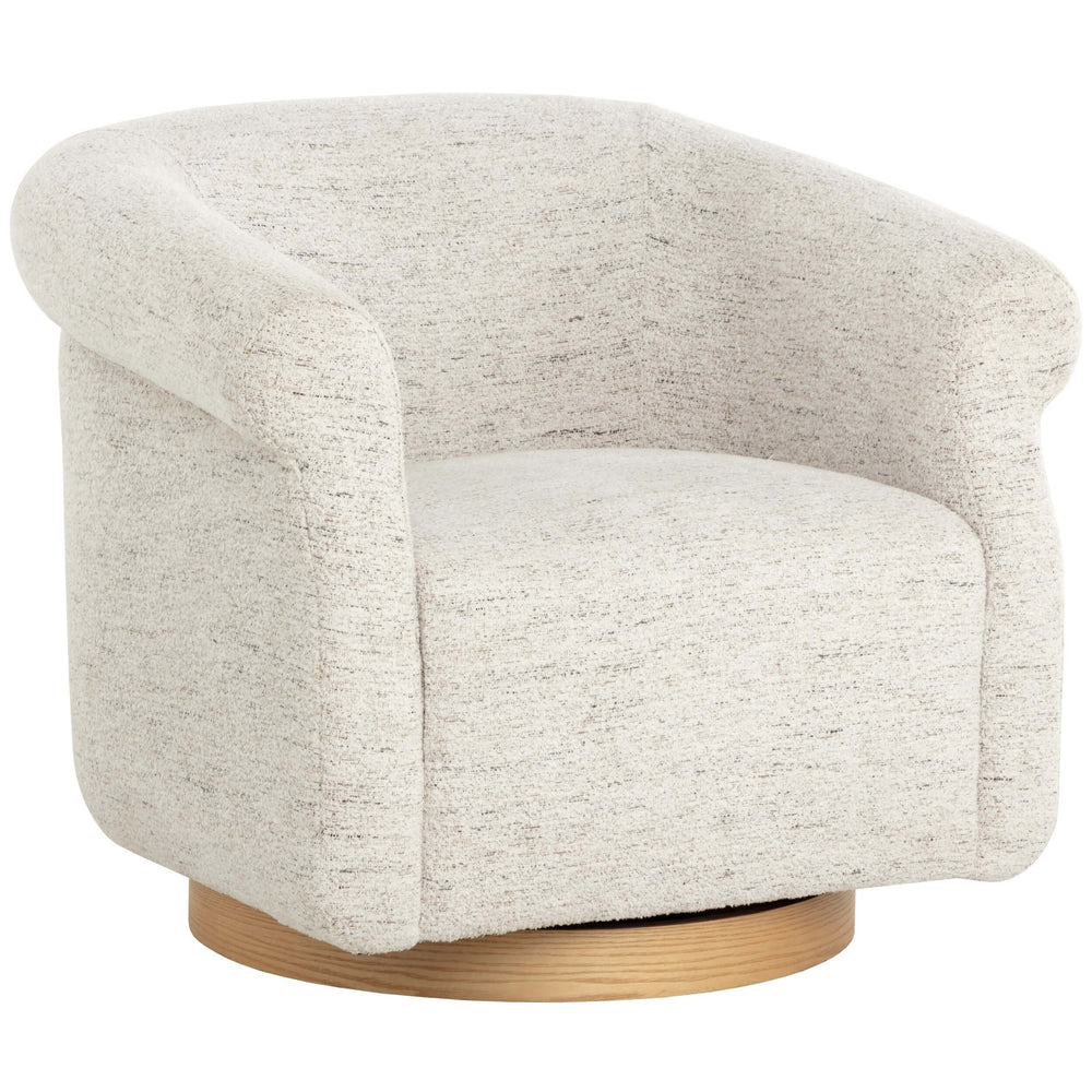 Libby Swivel Chair, Hailey Moon