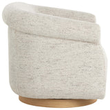 Libby Swivel Chair, Hailey Moon
