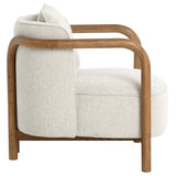 Beatrice Chair, Dove Cream