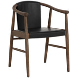 Aran Leather Dining Armchair by Sunpan