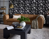 Cyril Leather Sofa, Lucia Cognac-Furniture - Sofas-High Fashion Home