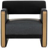 Edgar Chair, Bravo Black/Abbington Black
