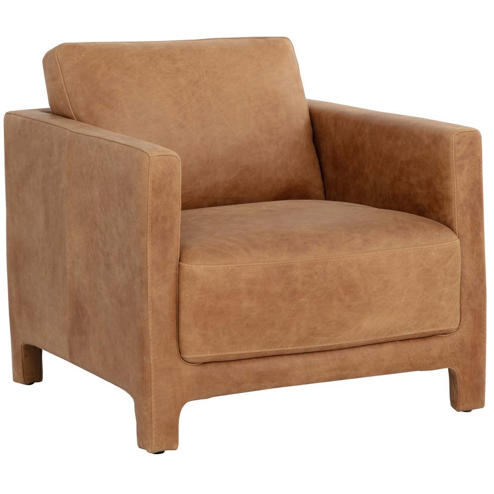 Rodney Leather Chair, Camel