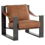 Berke Leather Chair, Tan