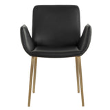 Lucano Arm Chair, Bravo Black
