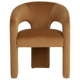 Isidore Dining Arm Chair, Meg Gold, Set of 2