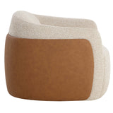 Caris Swivel Chair, Santa Cruz Oatmeal