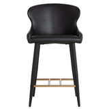 Evora Counter Stool, Bravo Black