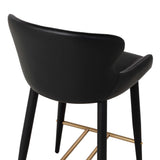 Evora Counter Stool, Bravo Black