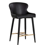 Evora Counter Stool, Bravo Black