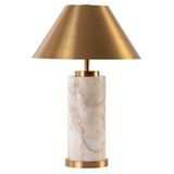 Cilla Table Lamp, Calacatta Gold Marble