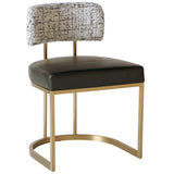 Larissa Dining Chair, Bravo Black/Halton Birch-Furniture - Dining-High Fashion Home