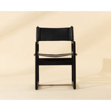 Enver Arm Chair, Carraway Black, Set of 2