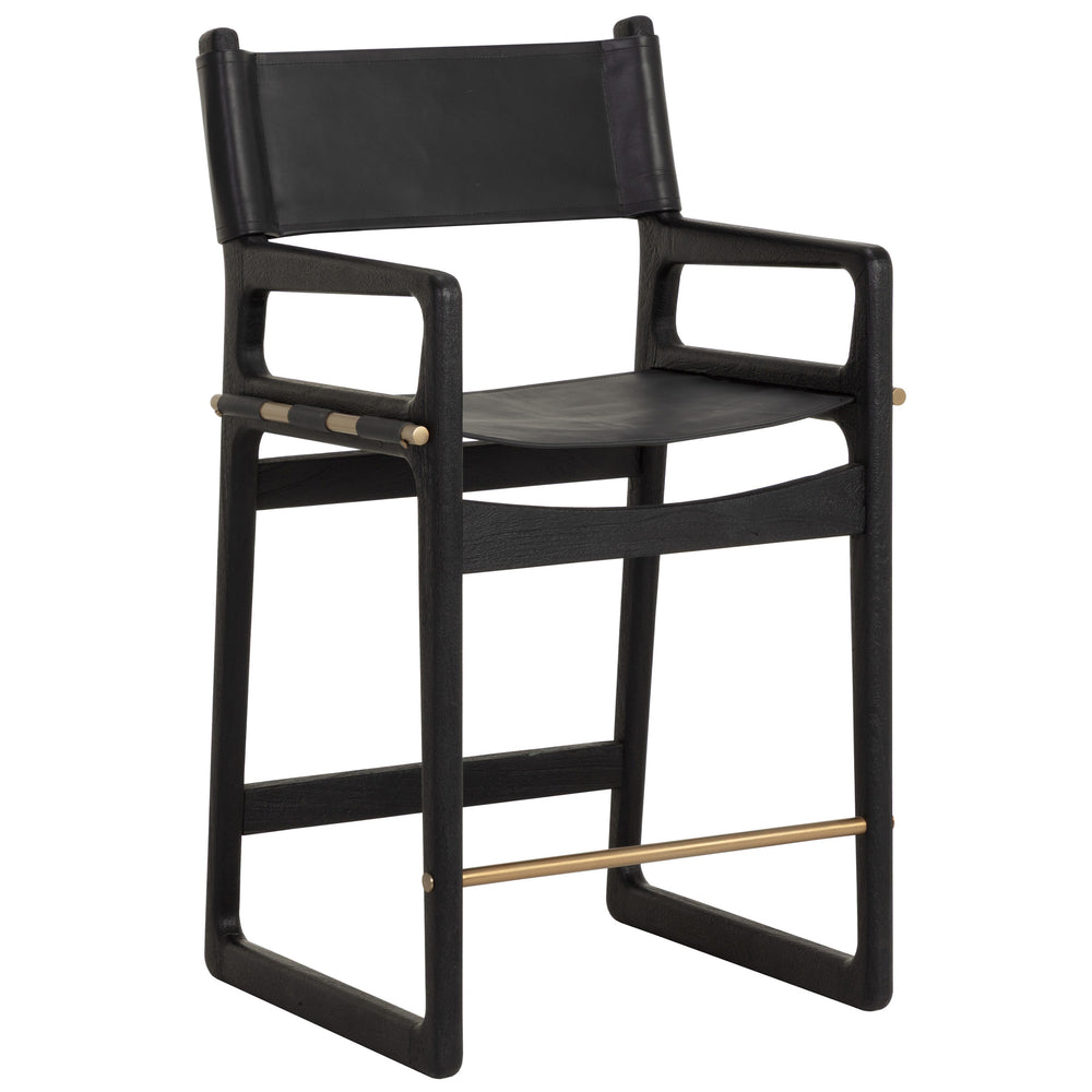 Enver Bar & Counter Stool, Carraway Black