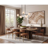 Seneca Dining Chair, Bravo Cognac, Set of 2