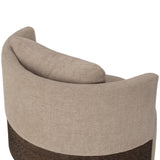 Bastille Swivel Chair, Taupe