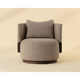 Bastille Swivel Chair, Taupe