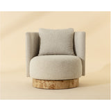 Fortis Swivel Chair, Santa Cruz Oatmeal