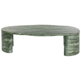Savinah Coffee Table, Green Marble-Look