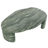 Savinah Coffee Table, Green Marble-Look