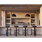 Titan Bar & Counter Stool, Palazzo Cream
