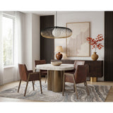 Idris Dining Table, Cream