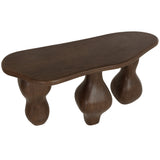Ines Console Table, Dark Brown