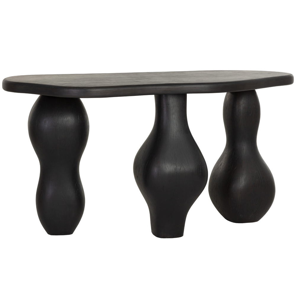 Ines Console Table, Black