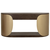 Sultana Console Table, Dark Brown