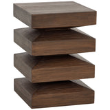 Robarts End Table, Dark Brown