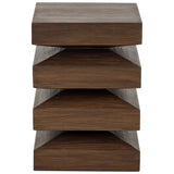 Robarts End Table, Dark Brown