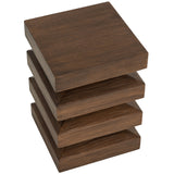 Robarts End Table, Dark Brown