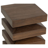 Robarts End Table, Dark Brown