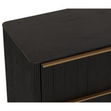 Kalla Large Nightstand, Black