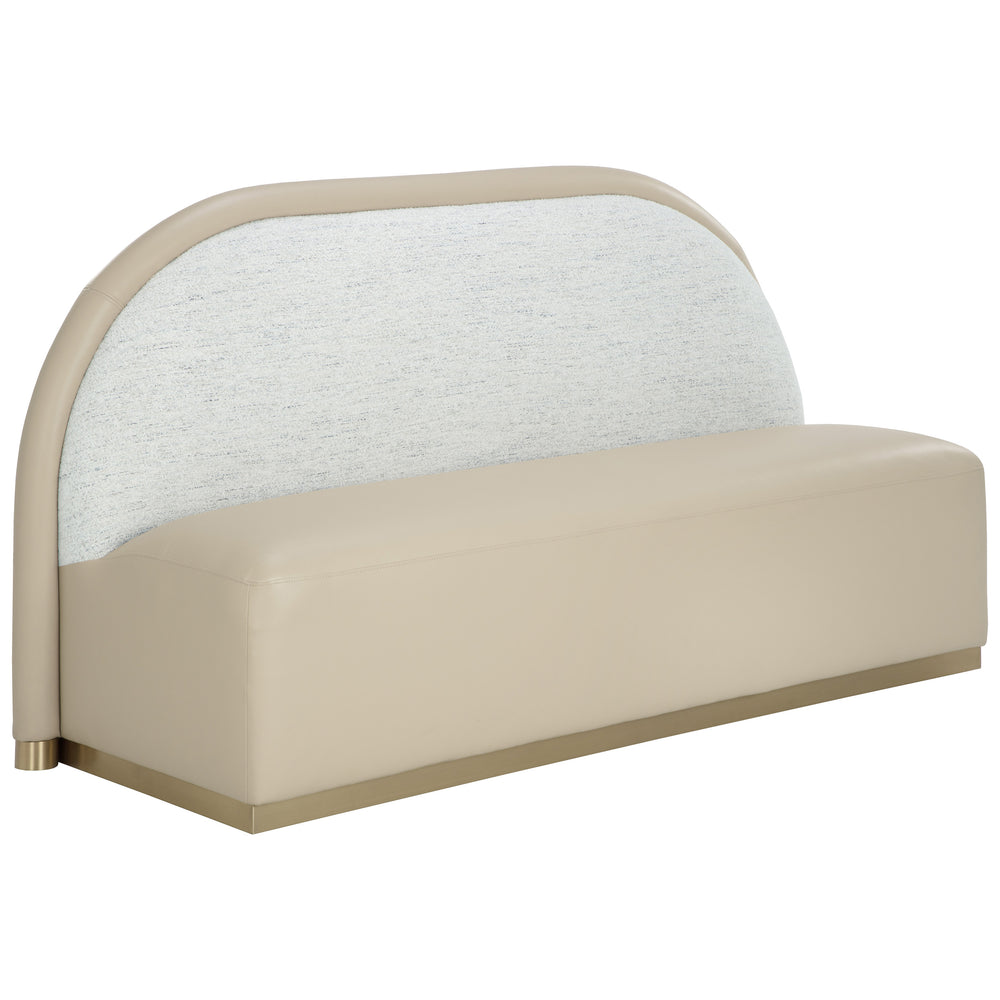 Ovid Banquette, Napa Beige/Hailey Moon