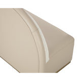Ovid Banquette, Napa Beige/Hailey Moon