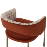 Jahara Arm Chair, Meg Rust/Terri Nutmeg, Set of 2